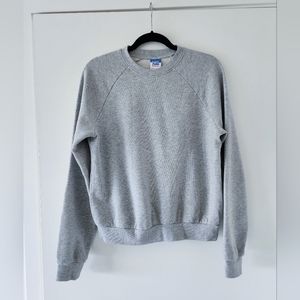 Aritzia TNA Gray Crewneck Sweatshirt
